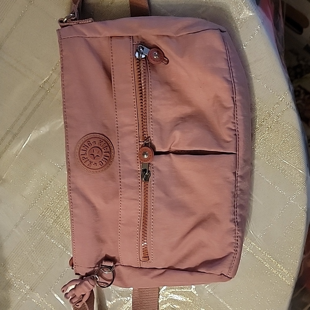 Kipling Crossbody Bag AngieMauve Pink Gem